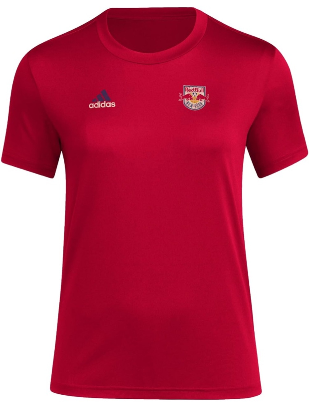 Adidas NY Red Bulls MLS Short Sleeve T-Shirt Team Power Red Regular Fit ✨-NWT